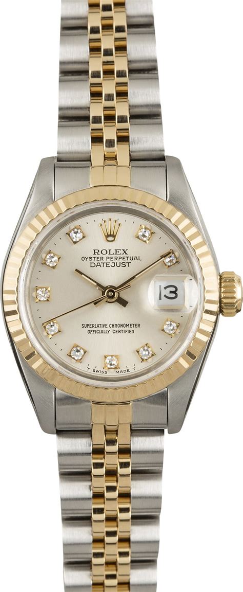 where is the serial number ladies rolex 69173|ladies rolex with diamond bezel.